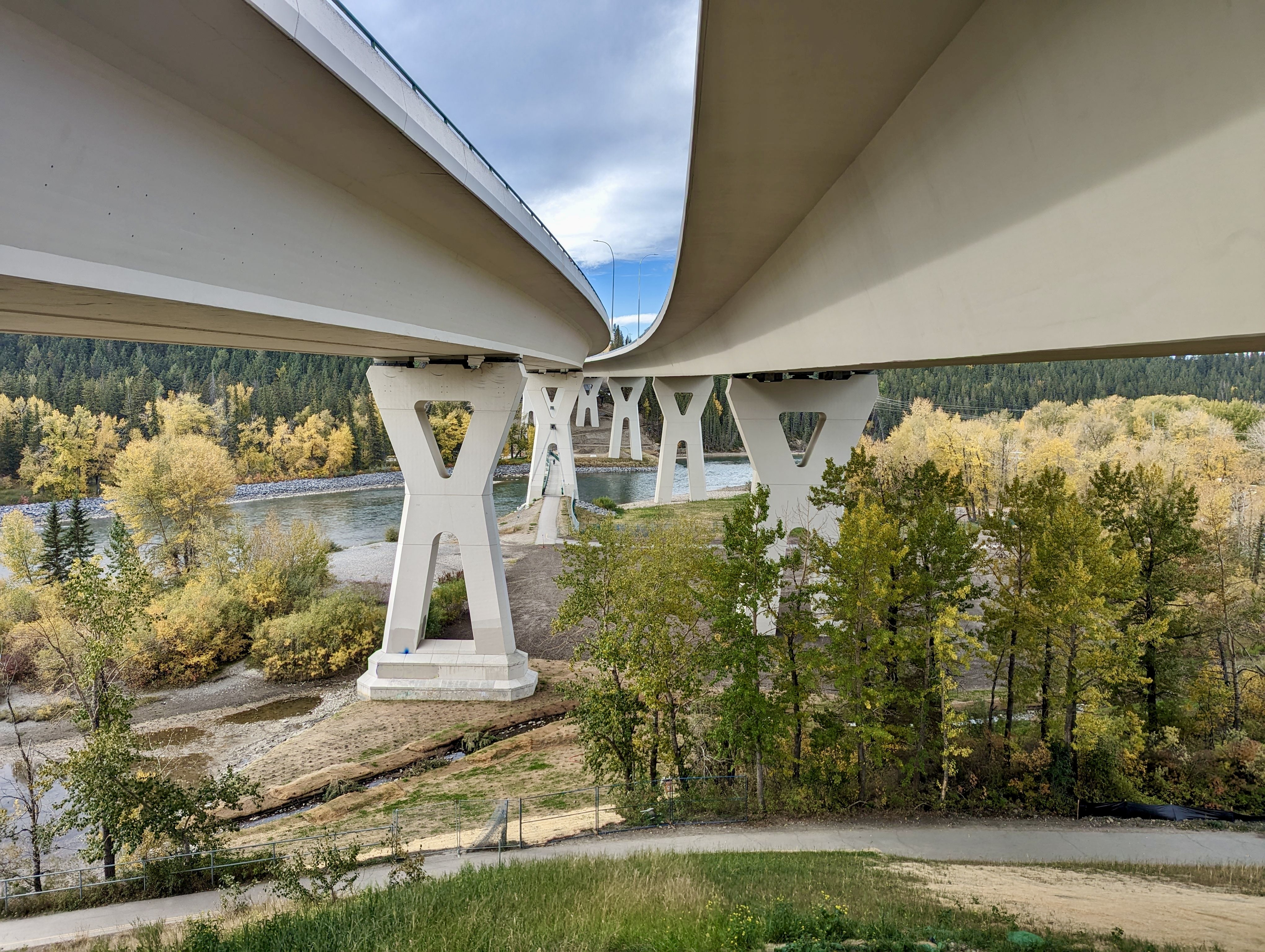 Bow River Bridge completed