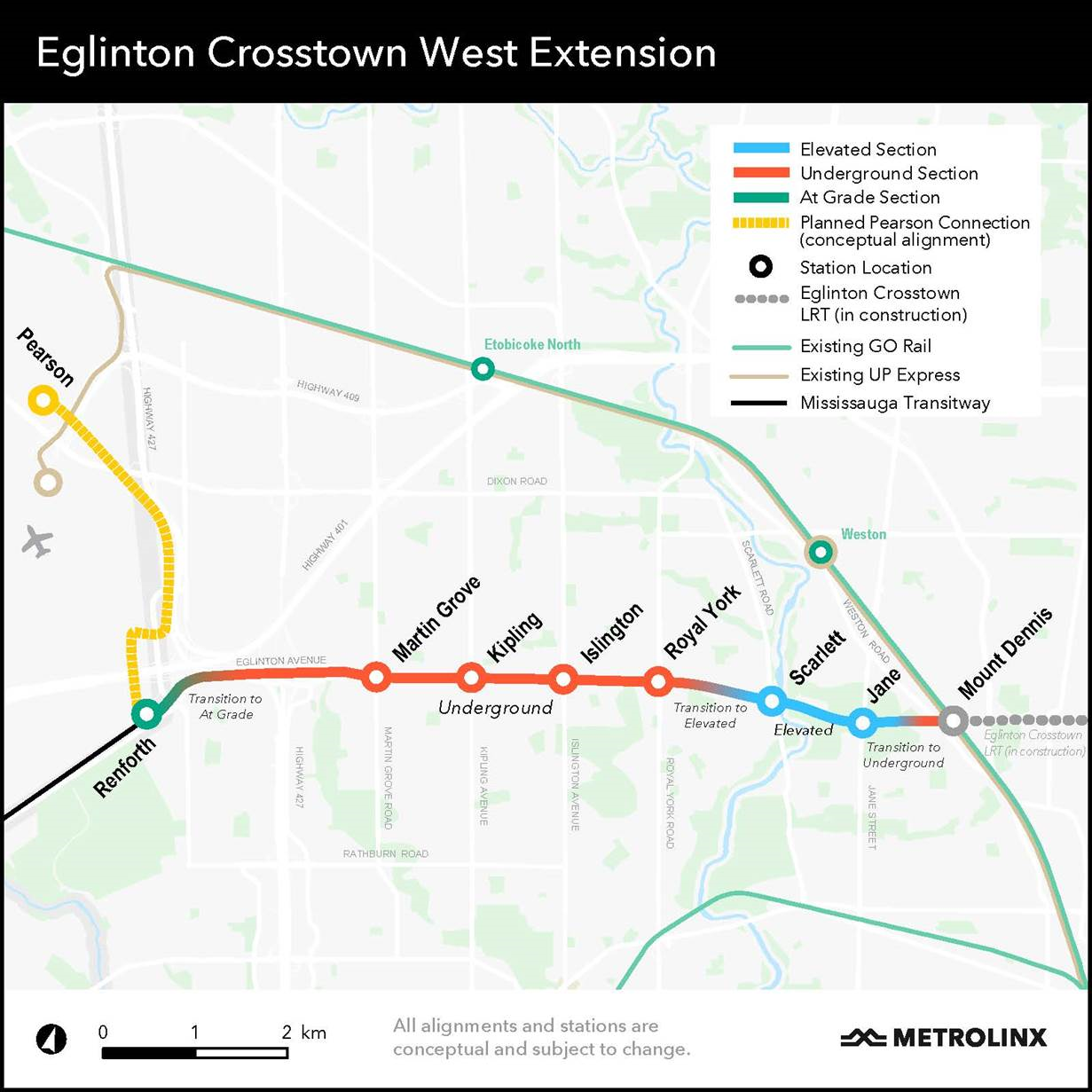 Map of the project where the extension will run