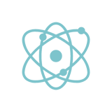 Nuclear atom icon