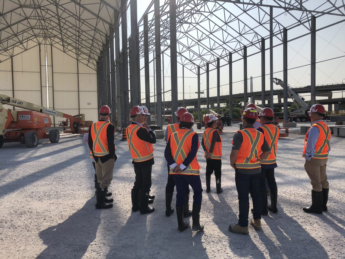 Governance Board at Site Visit